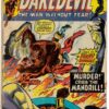 DAREDEVIL (1964-2018 SERIES) #112: Black Widow: GD/VG