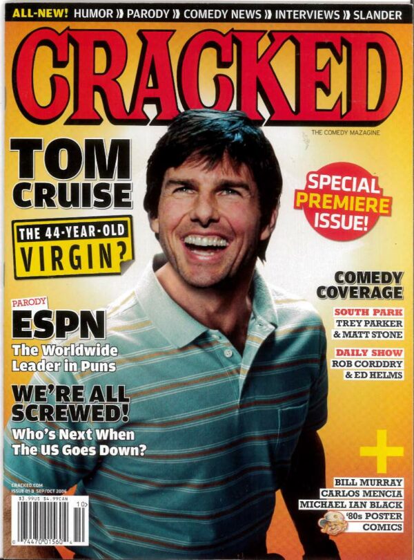 CRACKED: THE COMEDY MAGAZINE #1: 9.2 (NM)
