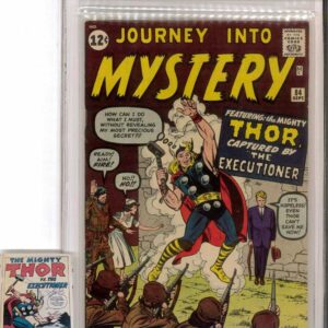 JOURNEY INTO MYSTERY #84: Halo Graded 7.0 (FN/VF) Signed Stan Lee COA 1st Jane Foster