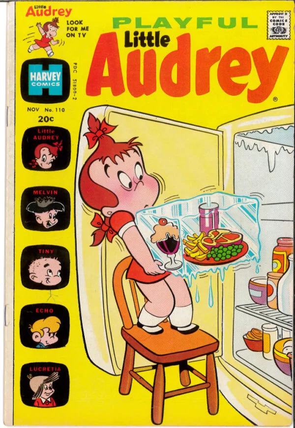 LITTLE AUDREY, PLAYFUL #110: 8.5 (VF)