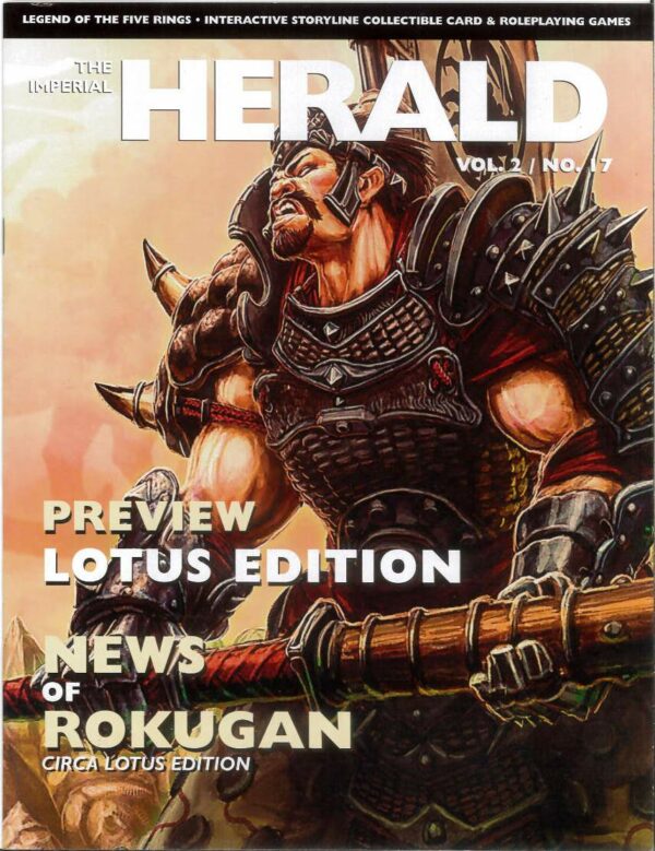 IMPERIAL HERALD MAGAZINE #217: Volume Two #17 – Preview Lotus Edition