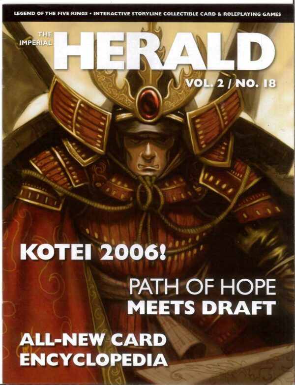 IMPERIAL HERALD MAGAZINE #218: Volume Two #18 – Path of Hope Illustrated Card Encyclopedia
