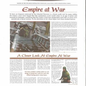 IMPERIAL HERALD MAGAZINE #305: Volume Three #5 – Empire at War