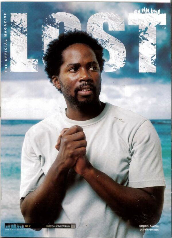 LOST OFFICIAL MAGAZINE #7: Variant cover – Michael (Harold Perrineau) – 9.2 (NM)