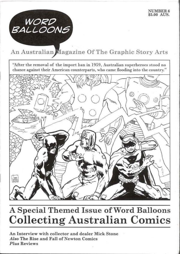 WORD BALLOONS #6: Collecting Australian Comics