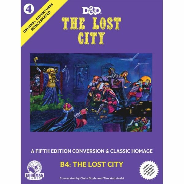 DUNGEONS AND DRAGONS 5TH EDITION #83: Lost City Adventure, The (Reincarnated #4)