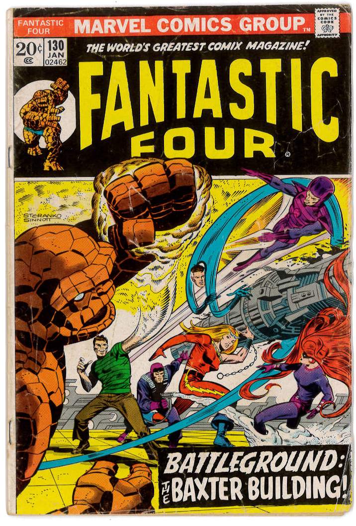 FANTASTIC FOUR (1961-1996,2003-2011,2012-2015 SER) #130: (VG) FANTASTIC FOUR (1961-1996,2003-2011,2012-2015 SER) #130: (VG)