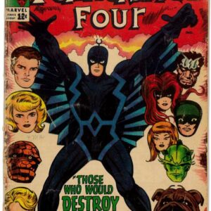 FANTASTIC FOUR (1961-1996,2003-2011,2012-2015 SER) #46: (VG) – First full & cover appearance of Black Bolt