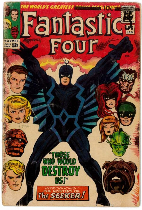 FANTASTIC FOUR (1961-1996,2003-2011,2012-2015 SER) #46: (VG) – First full & cover appearance of Black Bolt