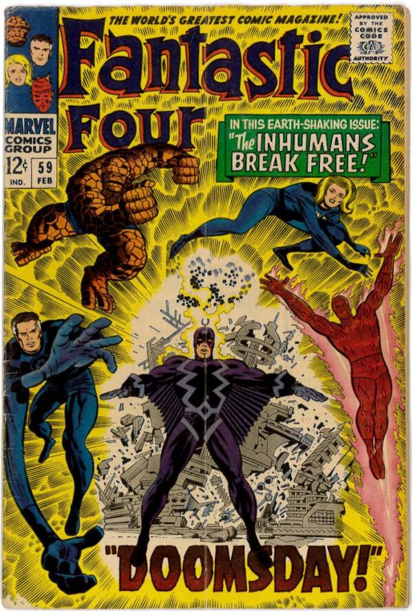 FANTASTIC FOUR (1961-1996,2003-2011,2012-2015 SER) #59: (VG-)