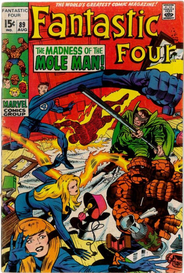 FANTASTIC FOUR (1961-1996,2003-2011,2012-2015 SER) #89: (GD/VG)