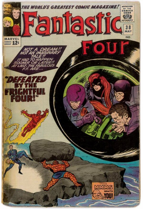 FANTASTIC FOUR (1961-1996,2003-2011,2012-2015 SER) #38: (GD/VG)