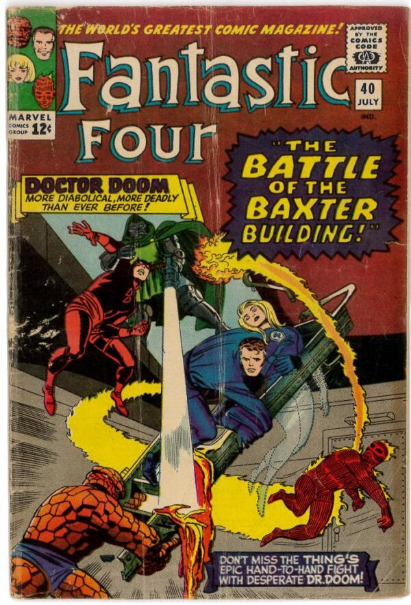 FANTASTIC FOUR (1961-1996,2003-2011,2012-2015 SER) #40: (VG)