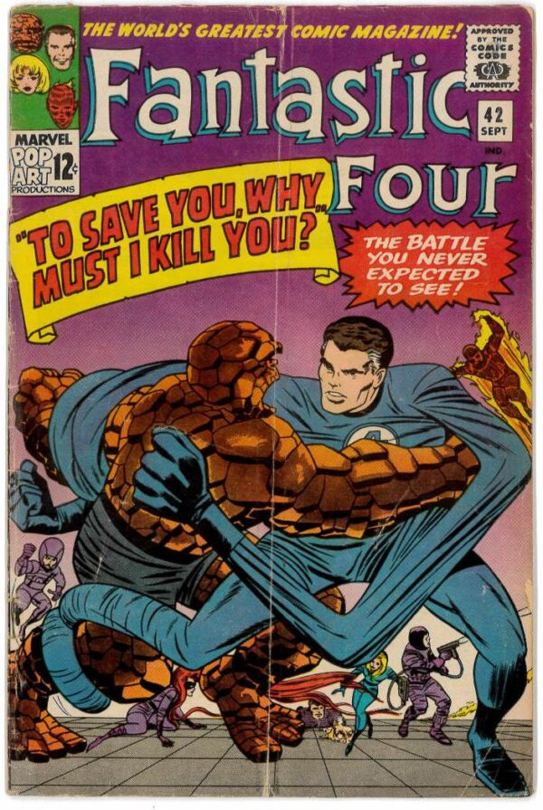 FANTASTIC FOUR (1961-1996,2003-2011,2012-2015 SER) #42: (VG)