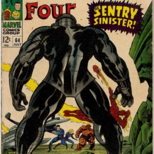 FANTASTIC FOUR (1961-1996,2003-2011,2012-2015 SER) #64: First appearance of Kree Sentry #459 (VG)