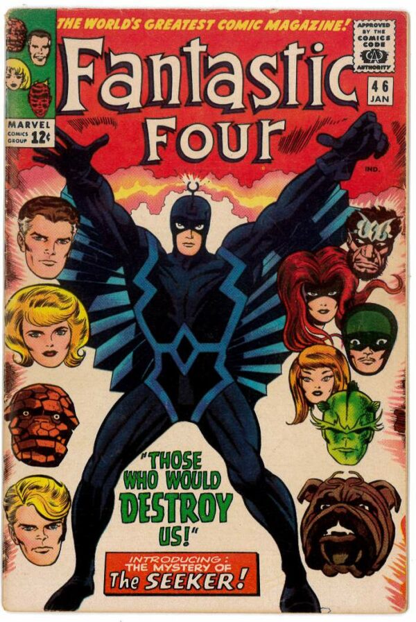 FANTASTIC FOUR (1961-1996,2003-2011,2012-2015 SER) #46: 1st full/cover appearnce of Black Bolt – (FN)