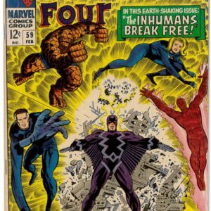 FANTASTIC FOUR (1961-1996,2003-2011,2012-2015 SER) #59: (FN/VF)