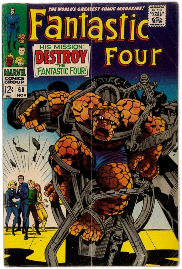 FANTASTIC FOUR (1961-1996,2003-2011,2012-2015 SER) #68: (VG-)