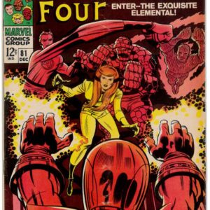 FANTASTIC FOUR (1961-1996,2003-2011,2012-2015 SER) #81: (VG)