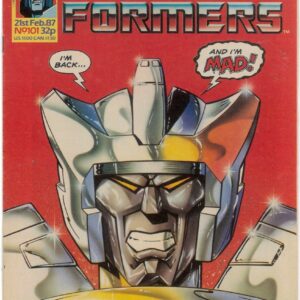 TRANSFORMERS (UK: 1984-1992 SERIES) #101: Original Material – VF