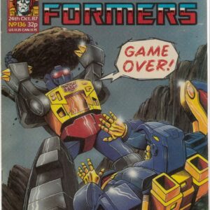 TRANSFORMERS (UK: 1984-1992 SERIES) #136: Original Material – VF