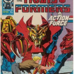 TRANSFORMERS (UK: 1984-1992 SERIES) #155: VF/NM