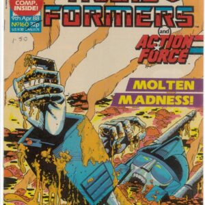 TRANSFORMERS (UK: 1984-1992 SERIES) #160: Original Material – VF/NM