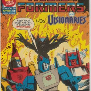 TRANSFORMERS (UK: 1984-1992 SERIES) #188: Original Material – VF/NM