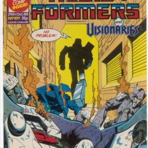 TRANSFORMERS (UK: 1984-1992 SERIES) #189: Original Material – VF/NM