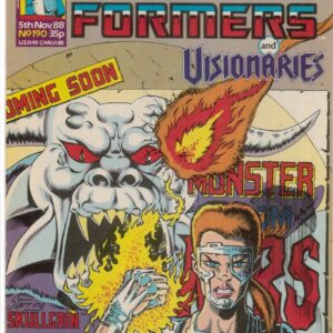 TRANSFORMERS (UK: 1984-1992 SERIES) #190: NM