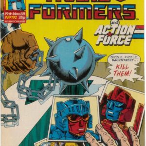 TRANSFORMERS (UK: 1984-1992 SERIES) #192: VF/NM