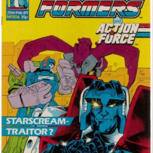 TRANSFORMERS (UK: 1984-1992 SERIES) #206: VF/NM TRANSFORMERS (UK: 1984-1992 SERIES) #206: VF/NM