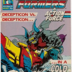 TRANSFORMERS (UK: 1984-1992 SERIES) #207: VF/NM
