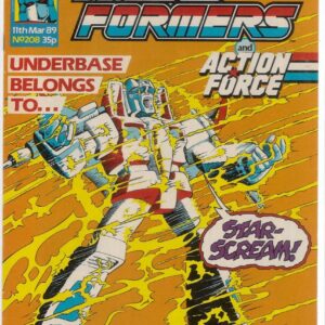 TRANSFORMERS (UK: 1984-1992 SERIES) #208: VF/NM