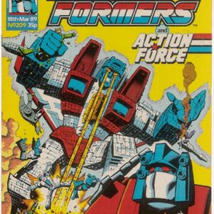 TRANSFORMERS (UK: 1984-1992 SERIES) #209: VF/NM
