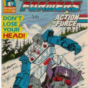 TRANSFORMERS (UK: 1984-1992 SERIES) #212: VG