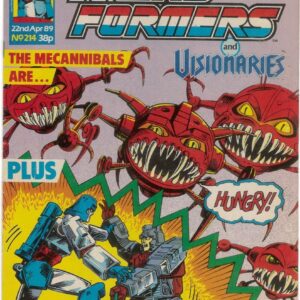 TRANSFORMERS (UK: 1984-1992 SERIES) #214: Original Material – VF/NM