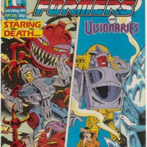 TRANSFORMERS (UK: 1984-1992 SERIES) #216: Original Material – VF/NM