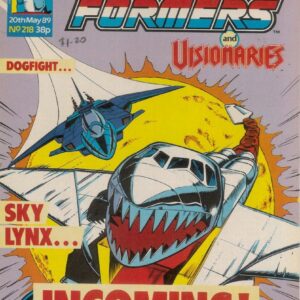 TRANSFORMERS (UK: 1984-1992 SERIES) #218: Original Material – VF/NM