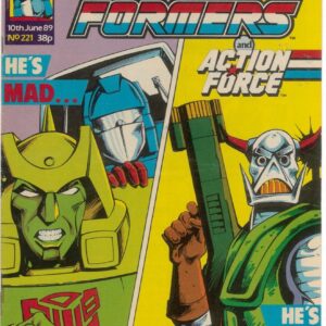 TRANSFORMERS (UK: 1984-1992 SERIES) #221: Original Material – VF
