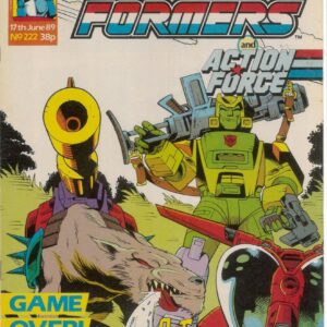TRANSFORMERS (UK: 1984-1992 SERIES) #222: Original Material – VF/NM