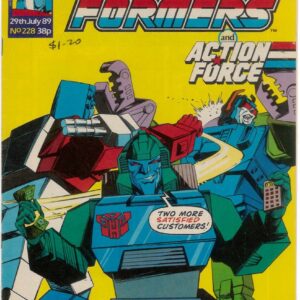 TRANSFORMERS (UK: 1984-1992 SERIES) #228: Original Material – VF/NM TRANSFORMERS (UK: 1984-1992 SERIES) #228: Original Material – VF/NM