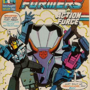 TRANSFORMERS (UK: 1984-1992 SERIES) #229: Original Material – VF/NM TRANSFORMERS (UK: 1984-1992 SERIES) #229: Original Material – VF/NM