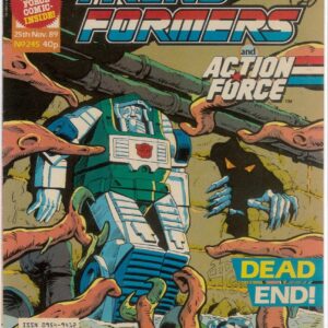 TRANSFORMERS (UK: 1984-1992 SERIES) #245: Original Material – VF/NM