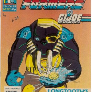 TRANSFORMERS (UK: 1984-1992 SERIES) #249: Original Material – VF/NM