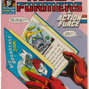 TRANSFORMERS (UK: 1984-1992 SERIES) #180: VG TRANSFORMERS (UK: 1984-1992 SERIES) #180: VG