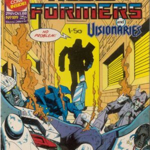 TRANSFORMERS (UK: 1984-1992 SERIES) #189: Original Material – VG