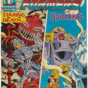 TRANSFORMERS (UK: 1984-1992 SERIES) #216: Original Material – VG TRANSFORMERS (UK: 1984-1992 SERIES) #216: Original Material – VG