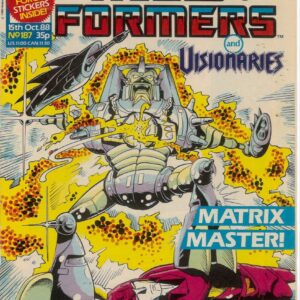 TRANSFORMERS (UK: 1984-1992 SERIES) #187: Original Material – FN