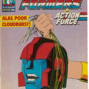 TRANSFORMERS (UK: 1984-1992 SERIES) #220: Original Material – VF